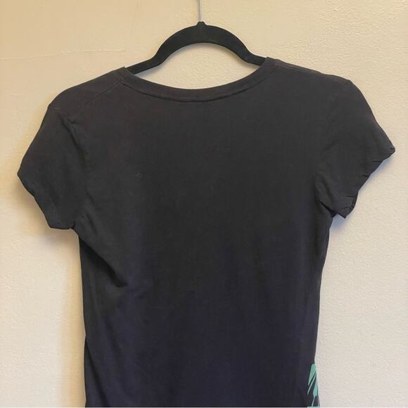 Delia’s XS short sleeve t-shirt cotton music piano abstract futuristic black - Picture 6 of 7